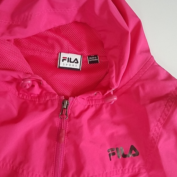 fila pink jacket